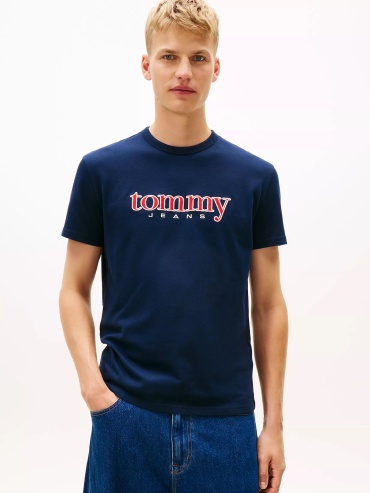 Футболка Tommy Jeans темно-синий