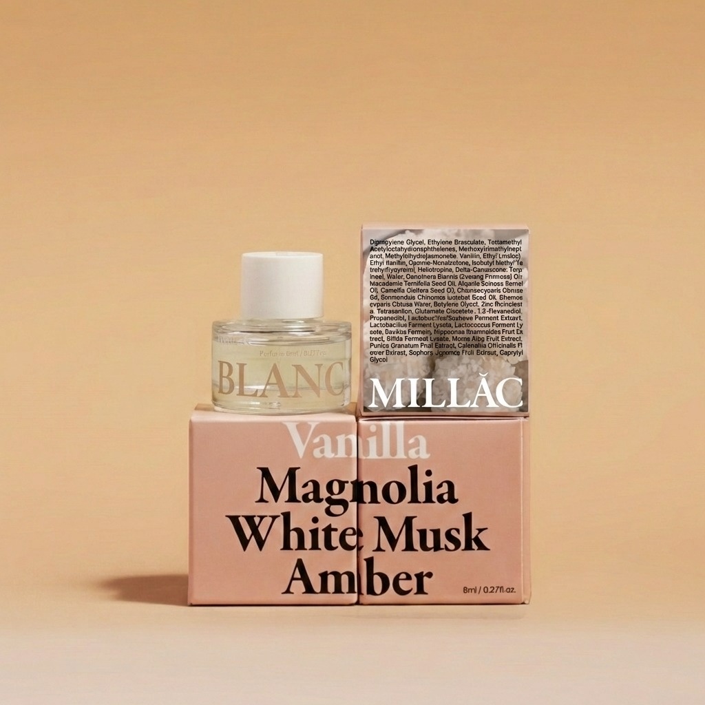 MILLAC Blanc Vanilla парфюмерное масло 8 мл, унисекс