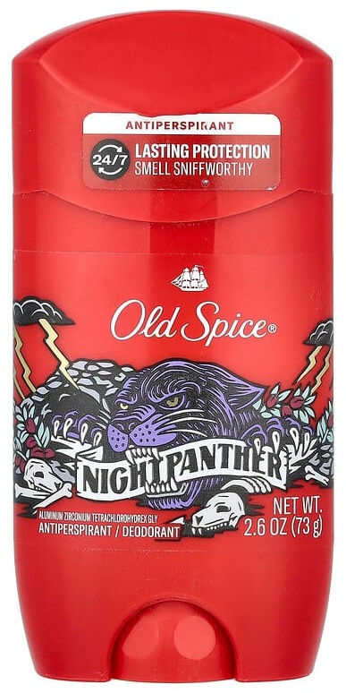 Old Spice Дезодорант и антиперспирант, Night Panther, 73 г (2,6 унции) дезодорант для мужчин 73 мл