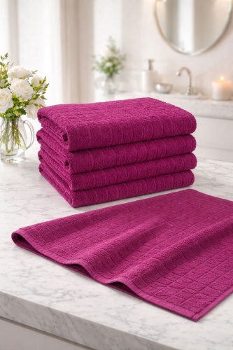 Полотенце LUX HOME 130x65 см, хлопок, 1 шт,