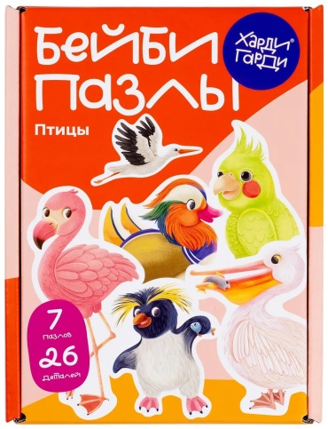 Пазл LIMMPO KIDS Птицы