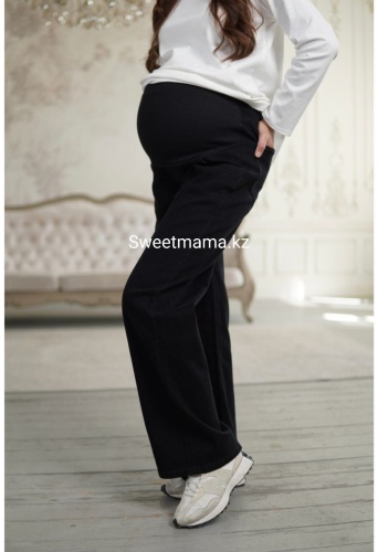 Джинсы трубы Sweetmama.kz черный