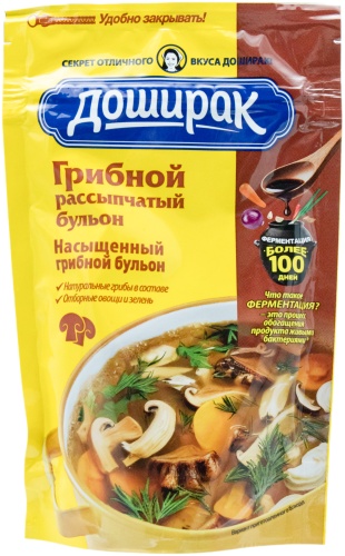 Doshirak бульон грибной рассыпчатый 90 г