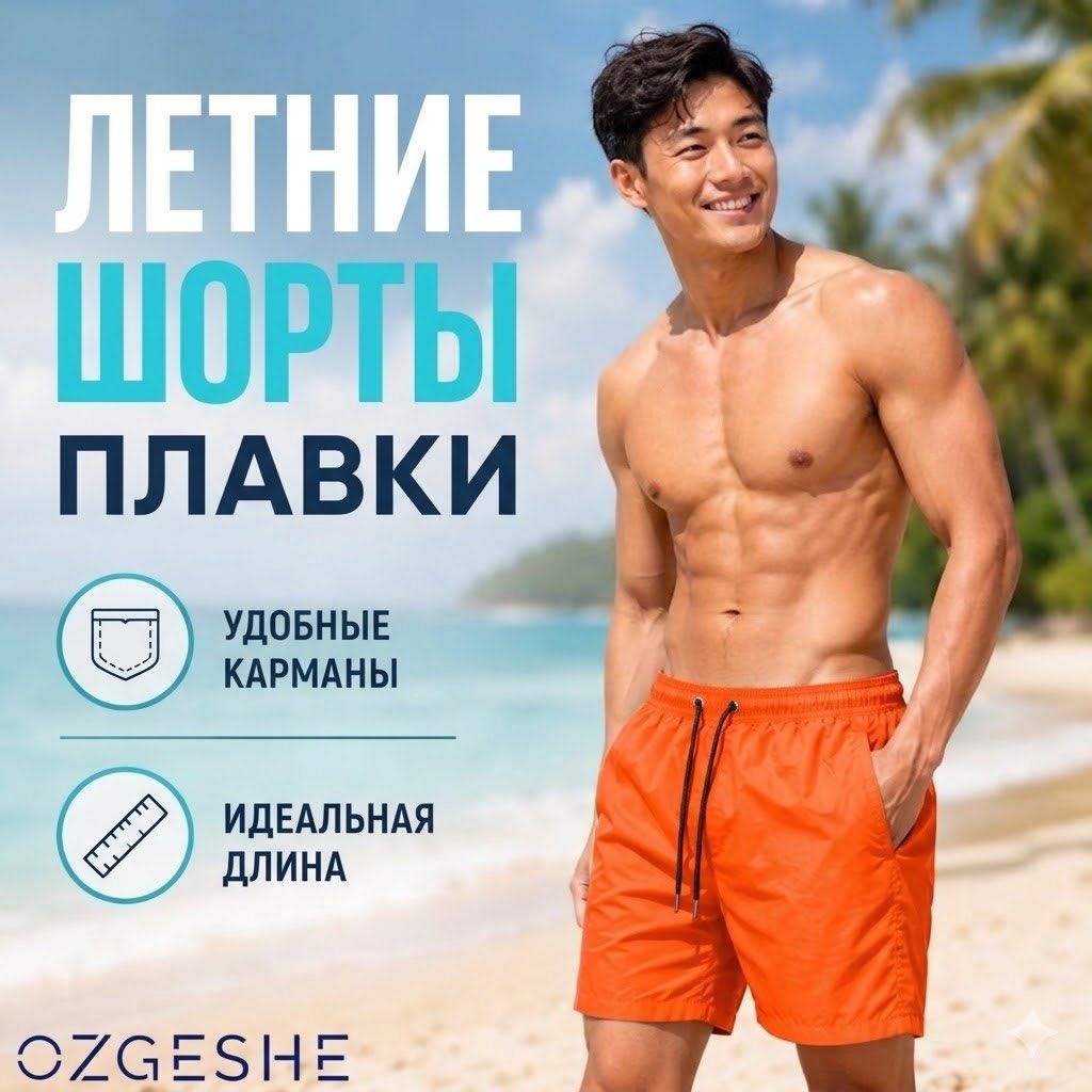 Плавки OZGESHE оранжевый