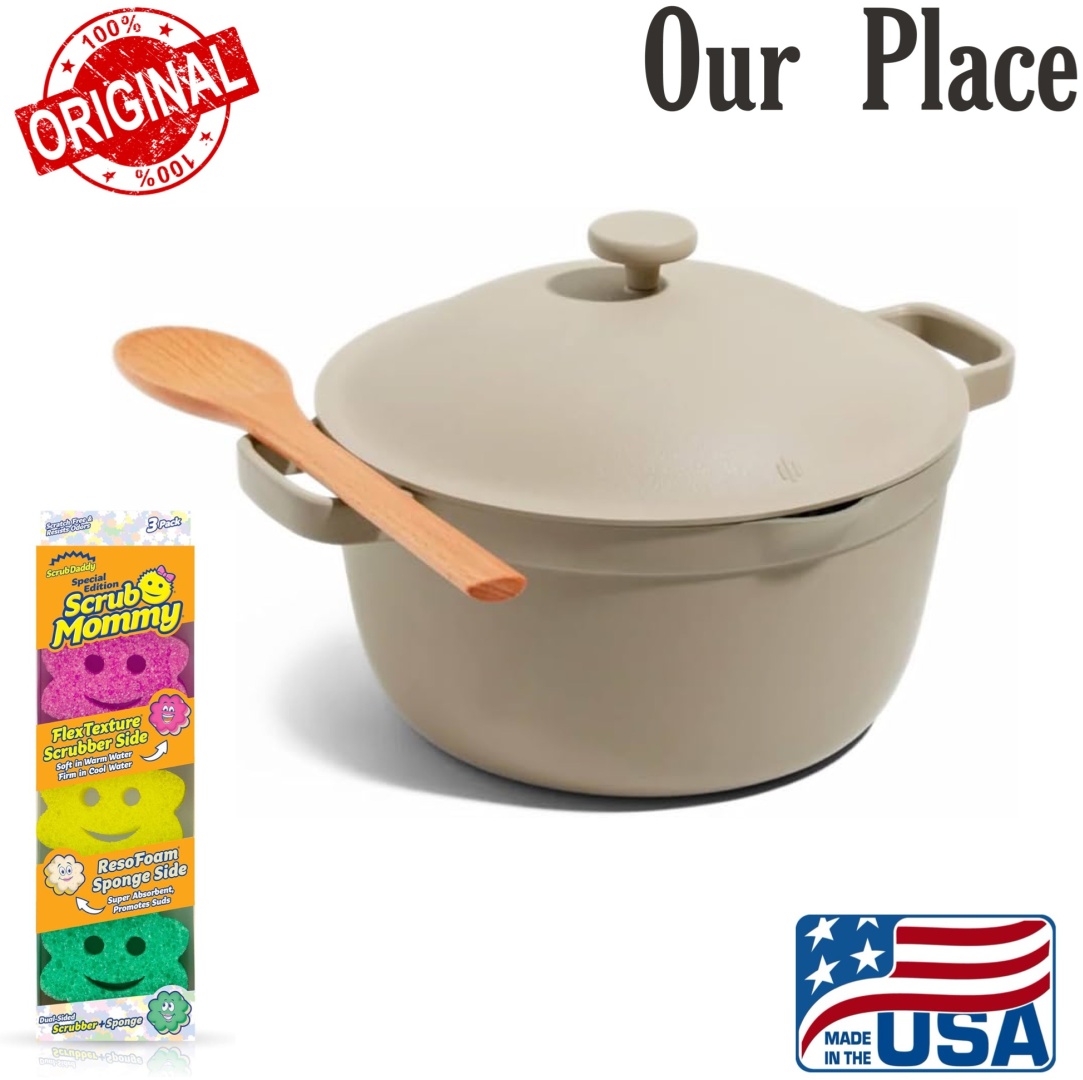 Кастрюля 5.2 л, OUR PLACE USA Perfect Pot Steam 26 см керамика
