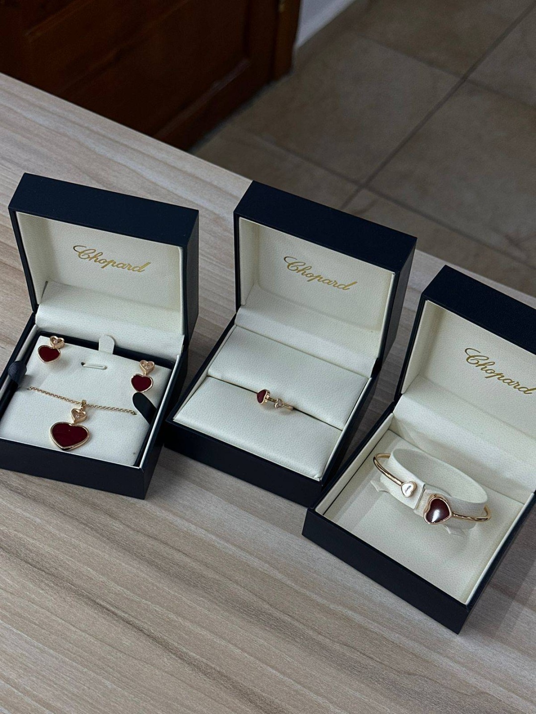 Комплект латунь, фианит