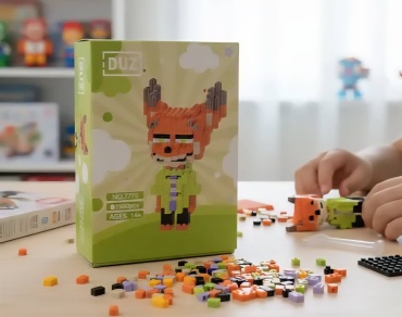 Конструктор DUZ Зверополис 3D Ник 7779, деталей 1580 шт