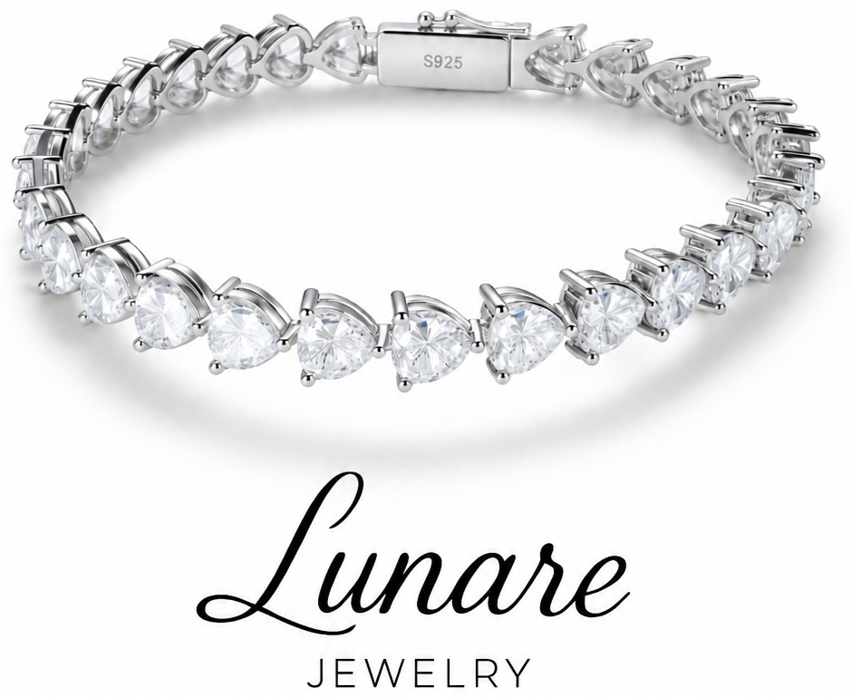 LUNARE SMTBHT5W длина 17.78 см, вес 10.9 г серебро, плетение теннис