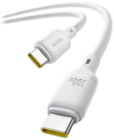 Кабель Baseus USB 2.0 (F), USB TypeC (M), 2 м, Silky CB000114/P10377704213-01 белый