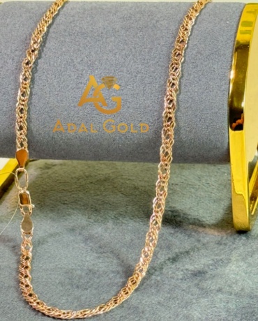 ADAL GOLD ADG73736 длина 55 см, вес 7.7 г золото, плетение тройной ромб