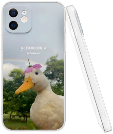Чехол Mcover для Apple iPhone 12 рисунок