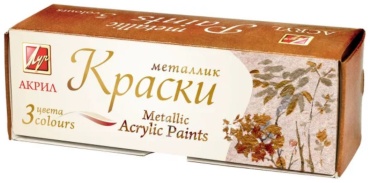 Акриловые Луч 1414-08 металлик 3 шт 15 мл