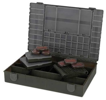 Контейнер FOX Loaded Large Tackle Box CBX096 серый