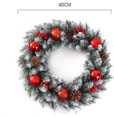 Новогодний венок New Year d 40 см