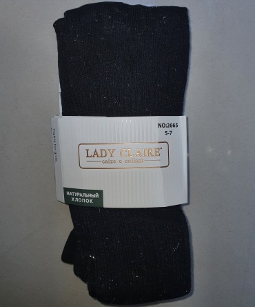 Колготки матовые, классические LADY CLAIRE черный