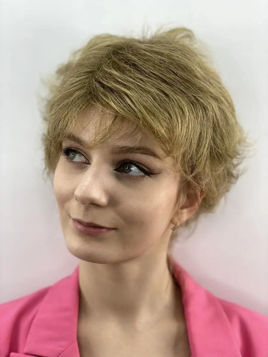 Канекалон бежевый женский