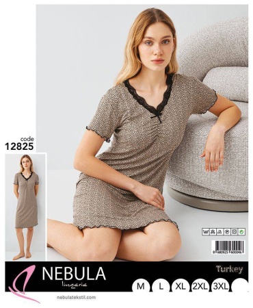 Ночная сорочка Nebula Lingerie темно-бежевый