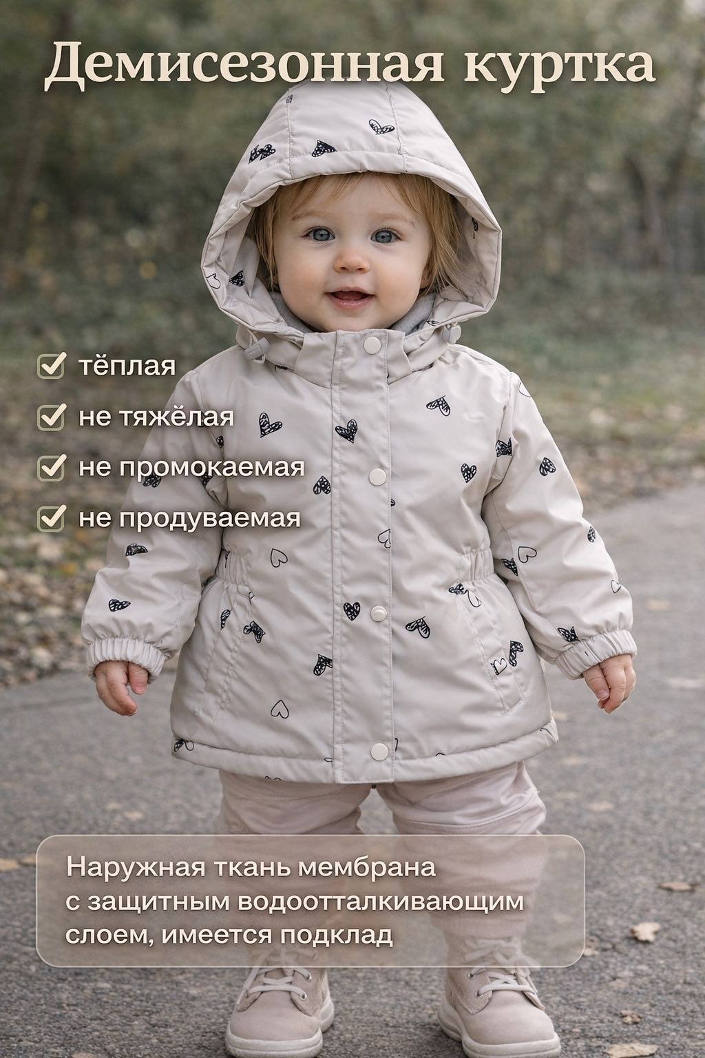 Куртка бежевый