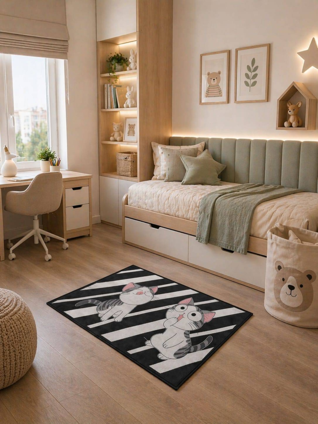 Ковер 60x90 см, короткий ворс, Турция