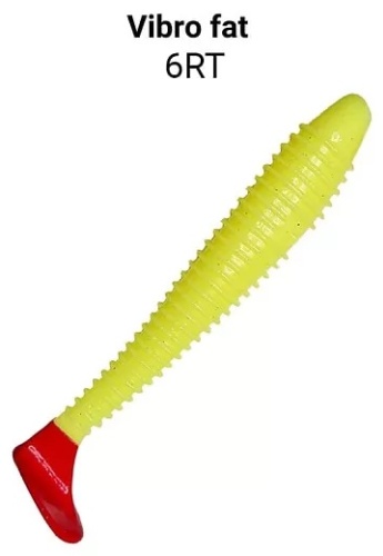 Мягкая приманка CF Vibro Fat 3.2" 73-80-6RT-6 5 шт 80 мм 6RT