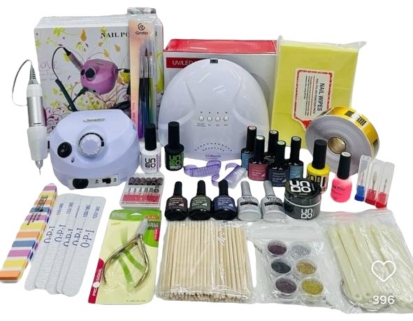 NAIL PRO набор для покрытия гель-лаком 20 шт