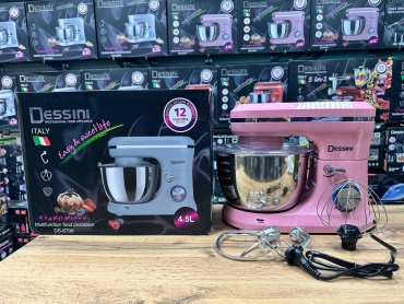 Миксер Dessini ds-6799 розовый, серо-голубой