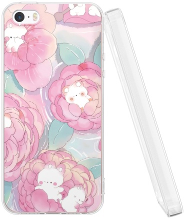 Чехол Mcover для Apple iPhone 5, iPhone 5S, iPhone SE рисунок