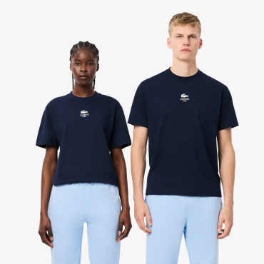 Футболка LACOSTE темно-синий