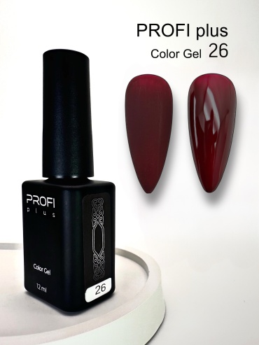 PROFI plus гель-лак Color gel 26 глянцевое 12 мл