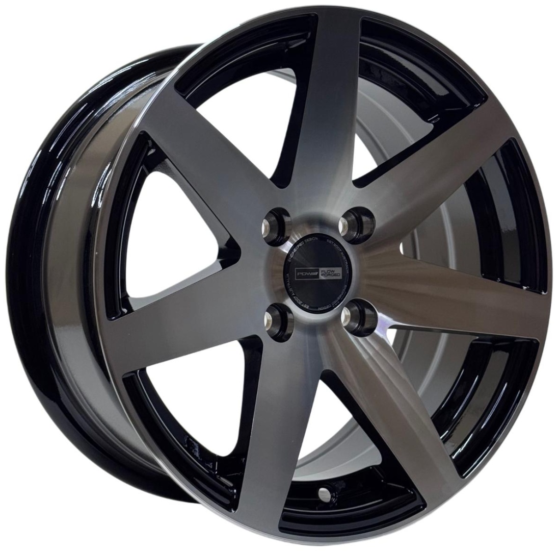 Wheels 4703717DD 6.5x14/4x100 D67.1 ET20 4 диска черный, хром
