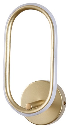 Бра настенный Horoz Electric LED, золотистый