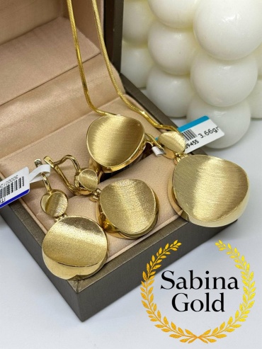 Sabina Gold KMP-SBN-1907 вес 17.79 г золото, без вставок