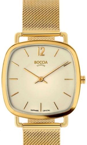 Кварцевые Boccia Titanium 3334-07 титан