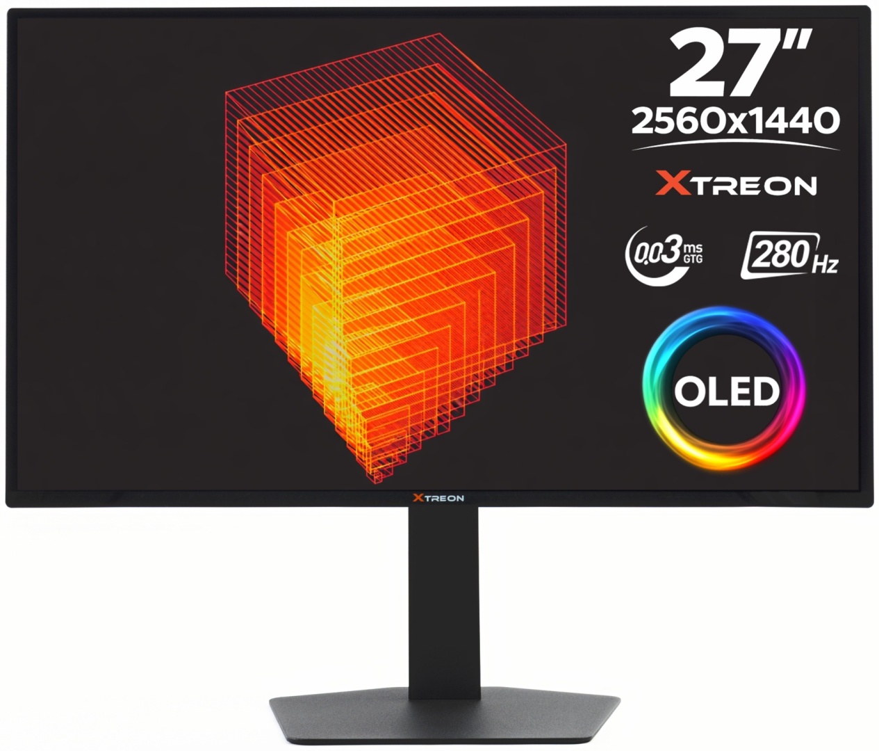 Монитор 27" XTREON XT27T8S OLED черный