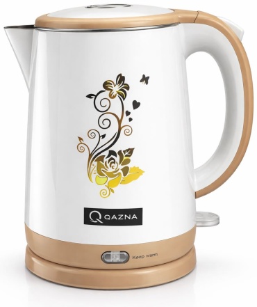 Электрочайник QAZNA QK-1802 белый