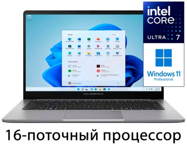 ASUS ExpertBook P1403CVA-S61831G 14" / 32 Гб / SSD 1000 Гб / Win 11 Pro / 90NX0871-M0G2U0