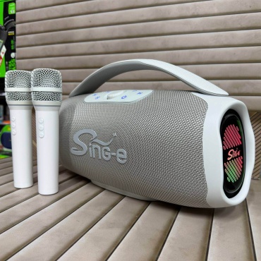 Портативная колонка SinG-e CQS-S661 серый