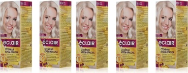 Eclair Omega 9 Жемчужно-серебристый крем-краска 5 шт по 110 мл