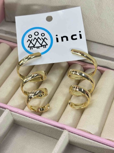 Серьги Inci бижутерный сплав, без вставок