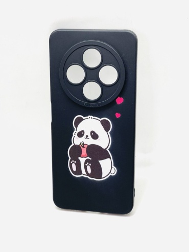 Чехол Fashion Case для Xiaomi Redmi 14C черный