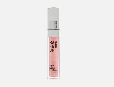 Make Up Factory high shine lip gloss блеск для губ 12 розовое золото