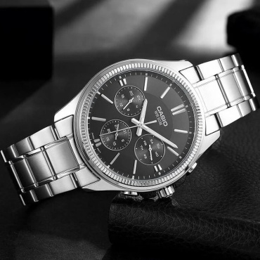 Кварцевые CASIO Watch Original-1375D-1 нержавеющая сталь