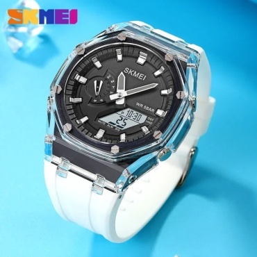 Кварцевые SKMEI 2100WTBK пластик