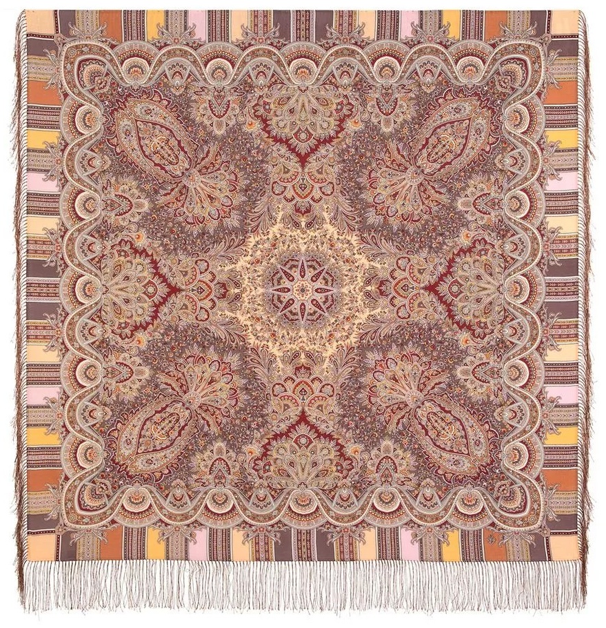 Палантин шерсть 125 x 125 см