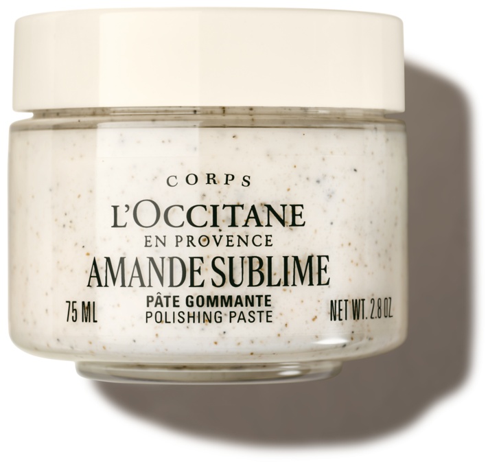 L'Occitane скраб Скраб-паста для тела Миндаль, дорожный формат для тела 75 мл
