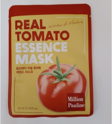 Маска для лица Million Pauline тканевая Real Tomato 1 шт