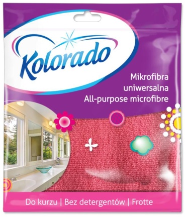 Тряпка универсальная Kolorado 9H05010010 1 шт, микрофибра