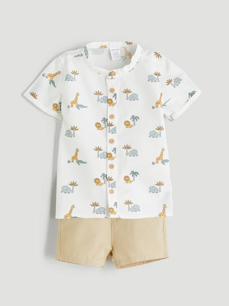 Пижама LC Waikiki бежевый