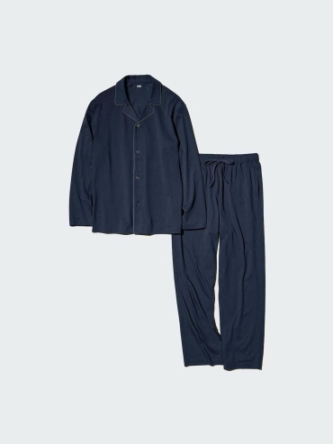 Пижама Uniqlo темно-синий