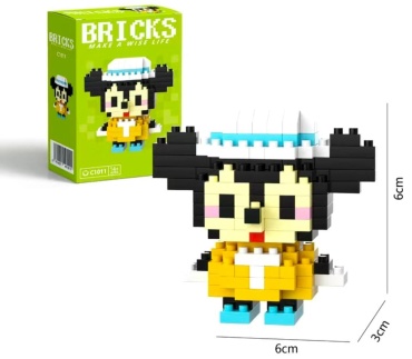 Конструктор Bricks Микки Маус C1011, деталей 167 шт